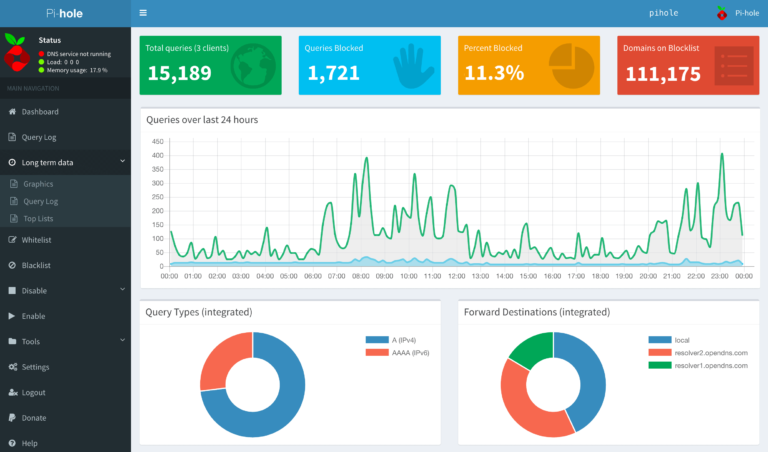 Pi hole ®  Network-wide Ad Blocking