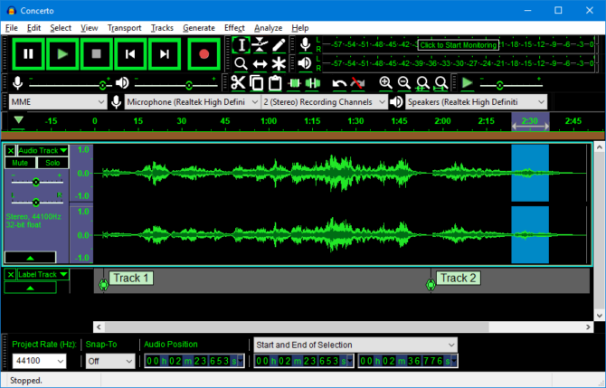 Audacity Audio Editor A Free software 2 Top10.Digital