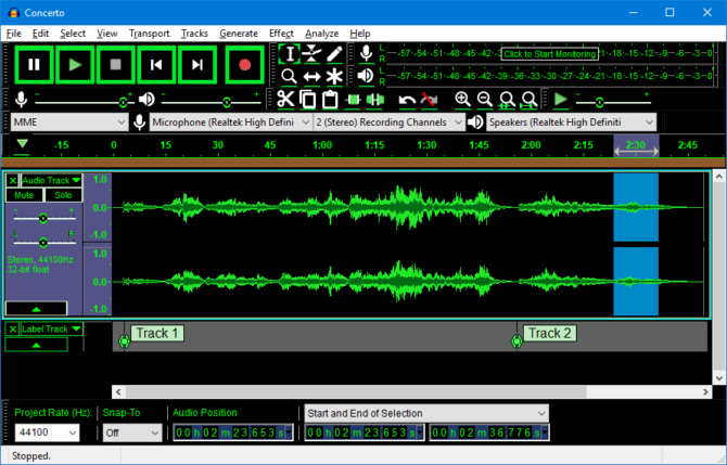 Audacity Audio Editor A Free software 25 Top10.Digital