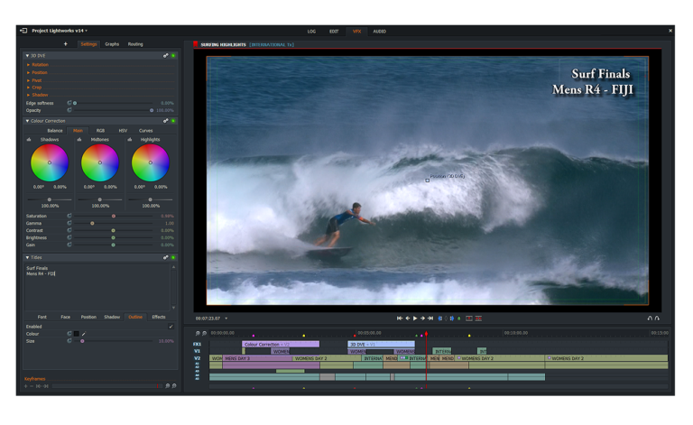 lightworks export video