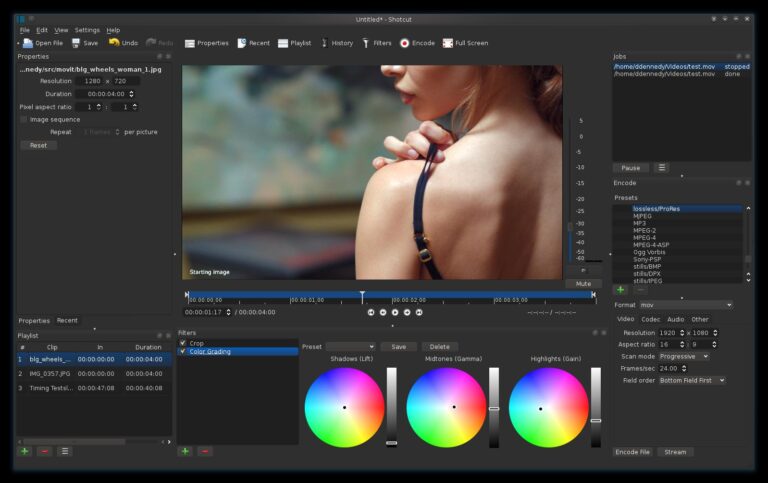 Shotcut A Free Video Editing Software