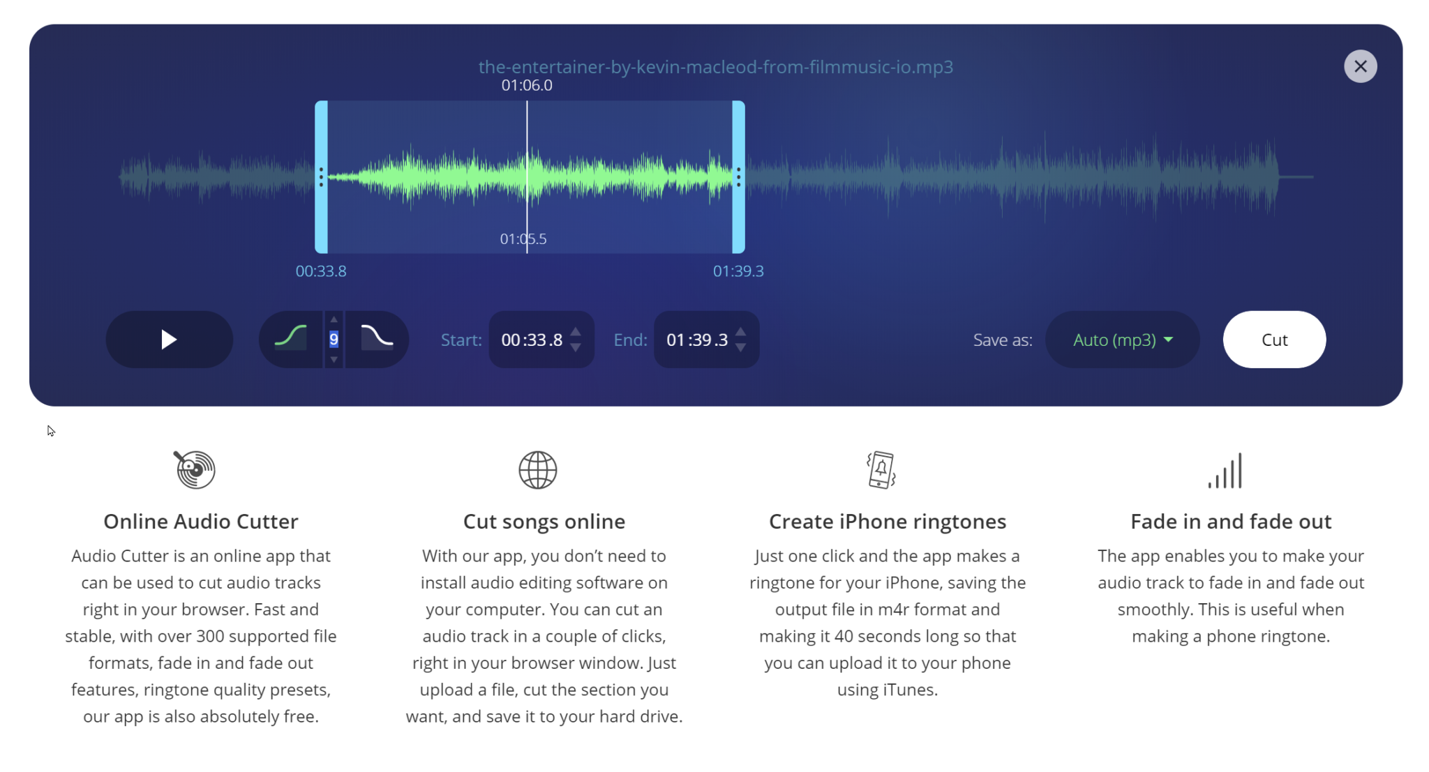 online mp3 trimmer fade in and out online mp3 trimmer fade in and out