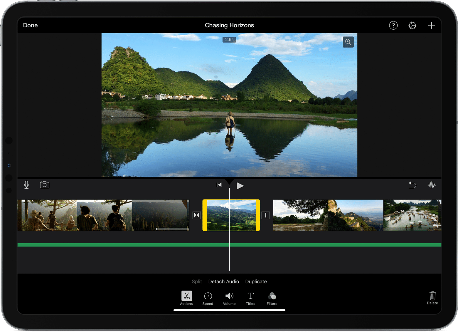 Edit video in iMovie on iPhone, iPad, iPod touch, and Mac - Apple ...
