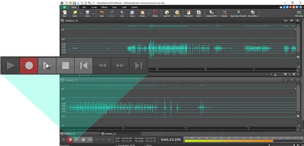 wavepad audio editor music editor free windows 10