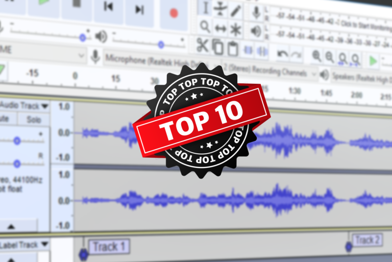 Top 10 Free Audio Editing Software