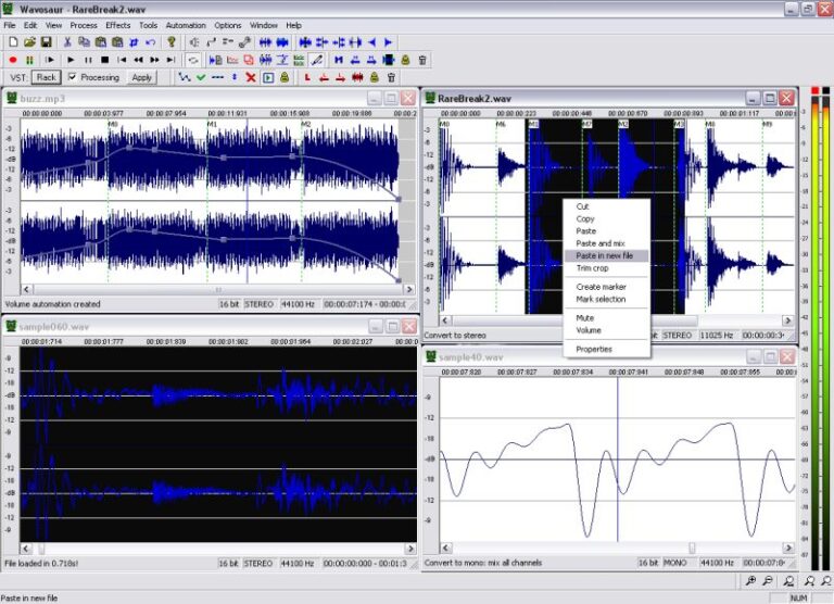 Wavosaur-An Amazing Free Audio Editor