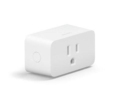 Smart plug with hue lights