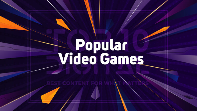 Top 10 Popular Video Games Right Now