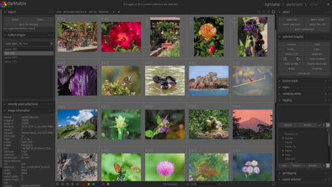 best and free raw image processing software