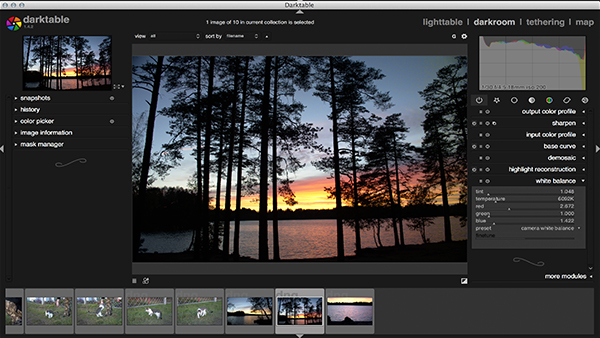 DarkTable a Free Open-Source Photo Editing Software 2 Top10.Digital