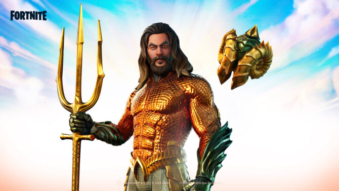 fortnite aquaman character, fortnite