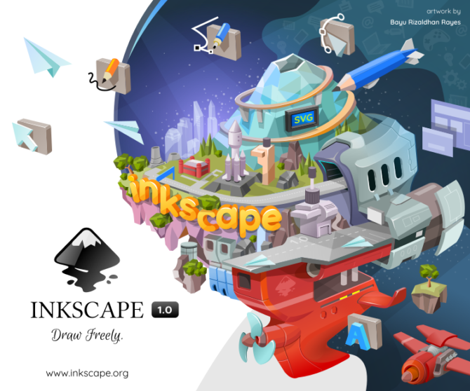 inkscape,free open source photo editing software