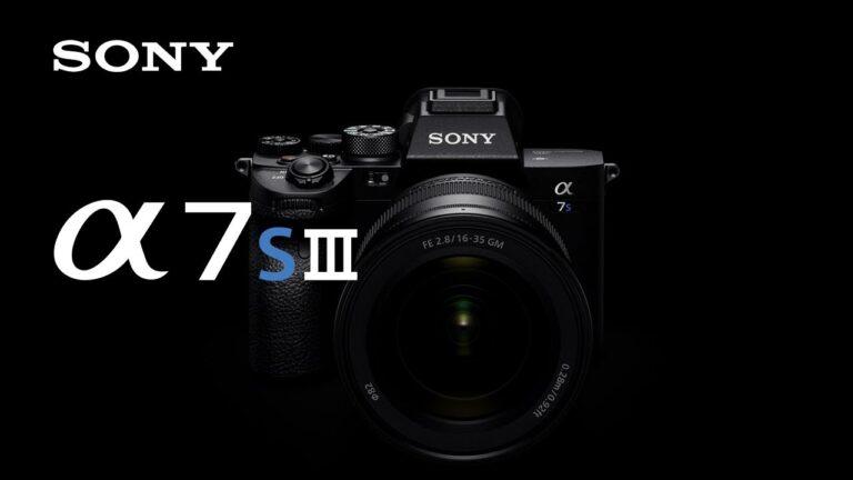 Sony a7S III Launched with with 12.1 MP Sensor