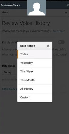 Date Range of recorded history