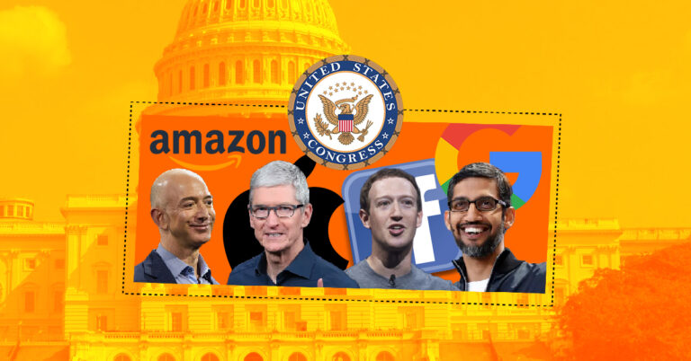 Congress Hearing of The CEOs of Apple, Google, Facebook, and Amazon