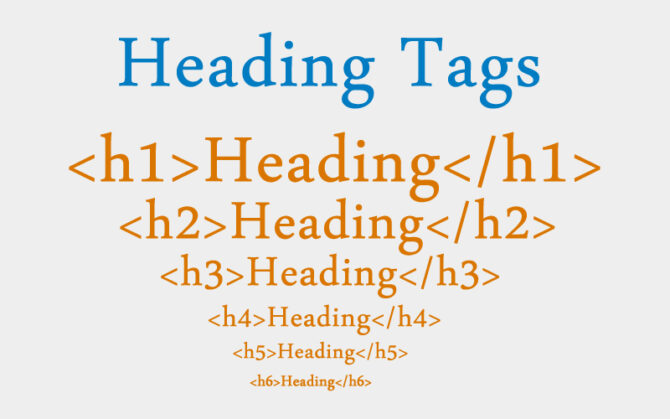 SEO headings