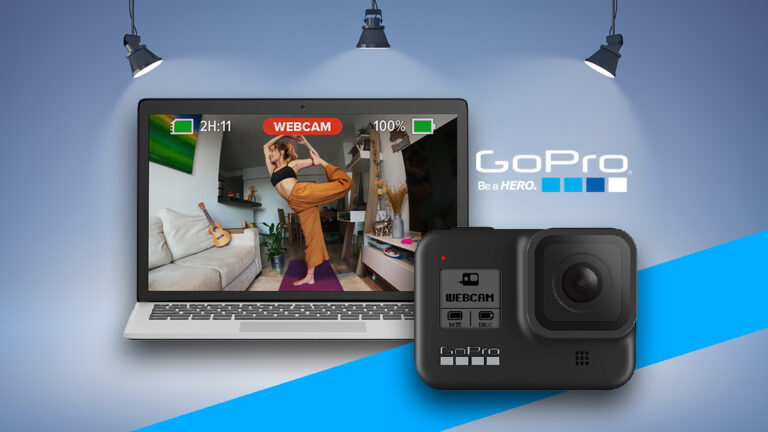 How To Use GoPro Hero 8 As A USB Webcam Without Any Converter