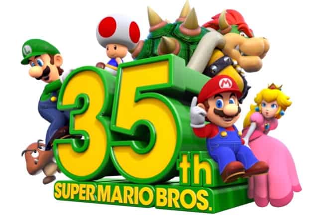 Super Mario Bros 35th anniversary