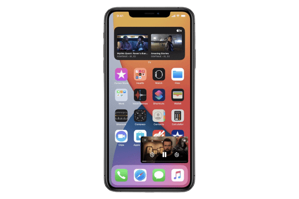 Picture-in-picture iOS 14 feature