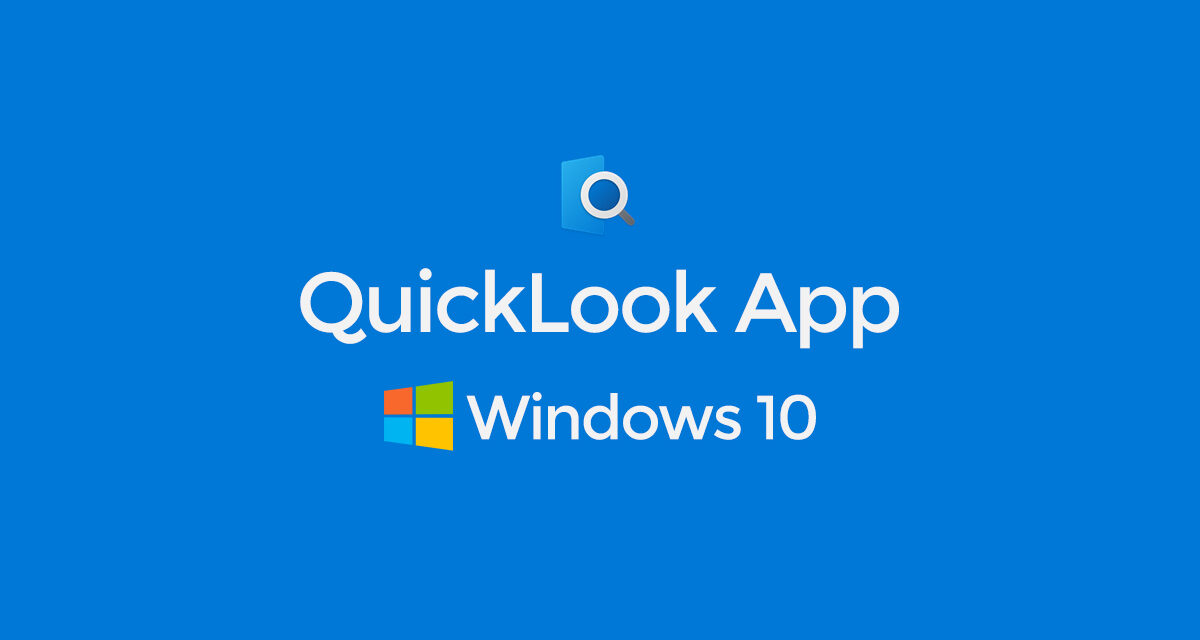 quick preview on windows