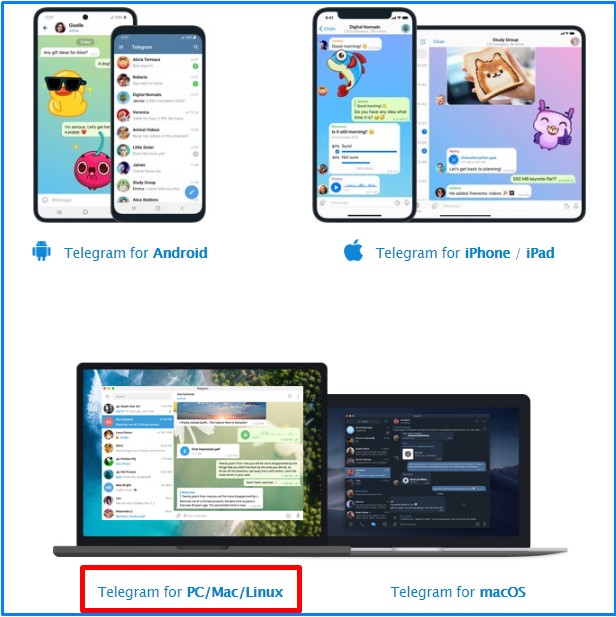 Telegram for windows