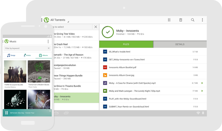 μTorrent app