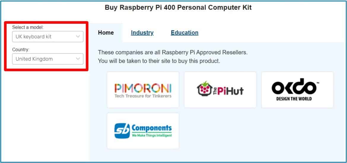 Approved sellers to buy PI 400