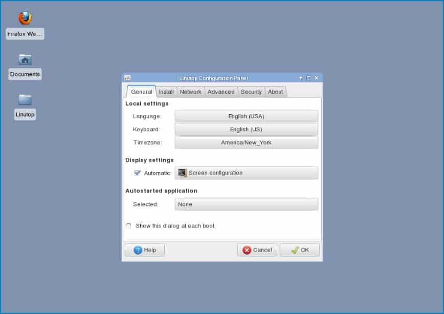 Linutop OS for Raspberry Pi