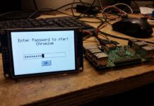 Chromium keyring password prompt on Raspberry Pi asking to unlock default keychain